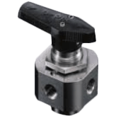 DK-LOK Switching 5-Way Ball Valve, V825 Series